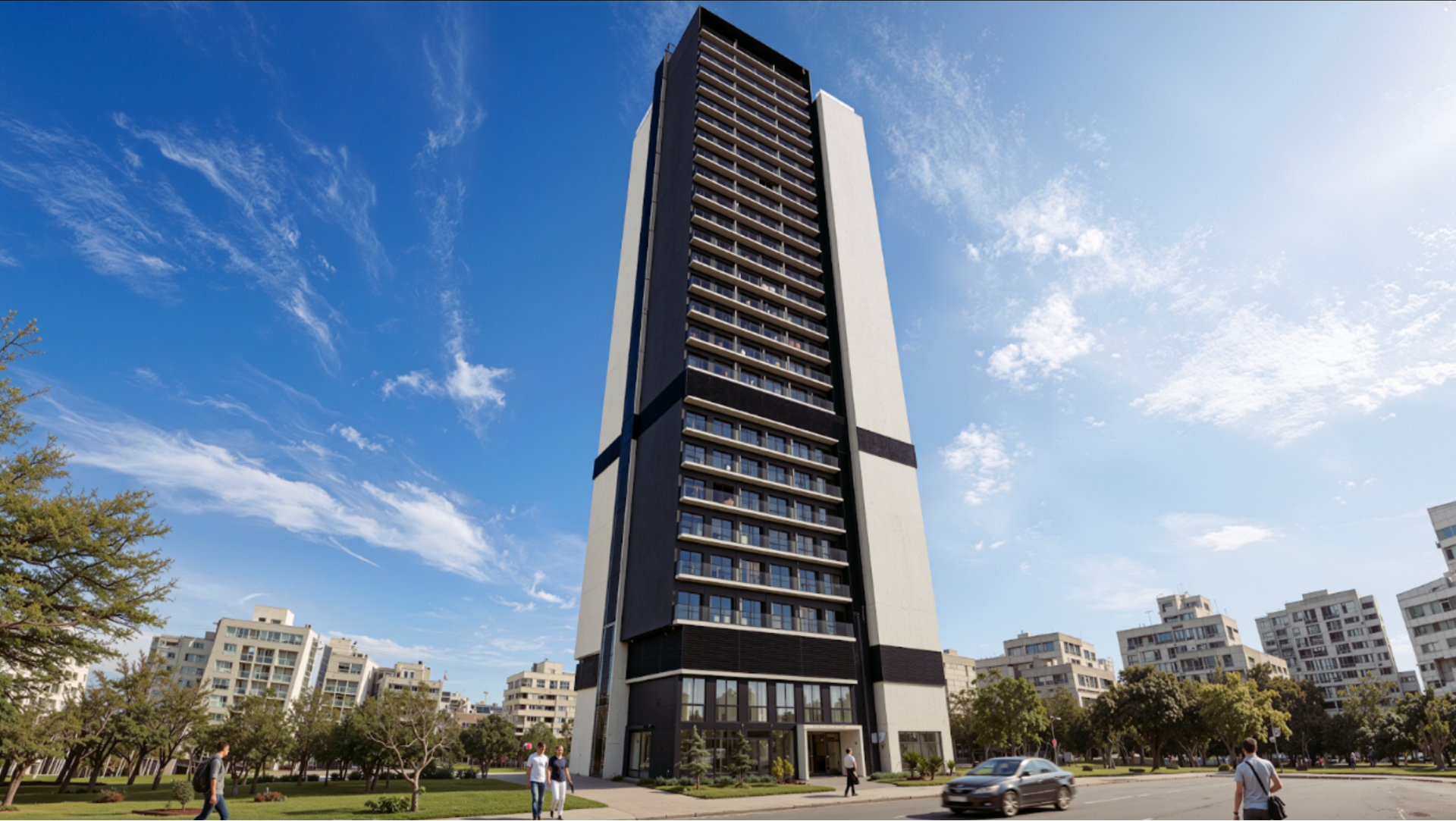 La torre de 27 plantas en Tulell
